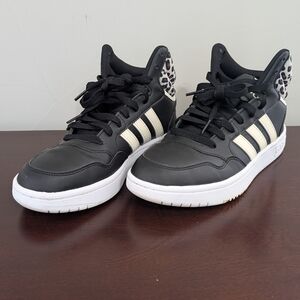 Adidas Black and Gray Sneakers